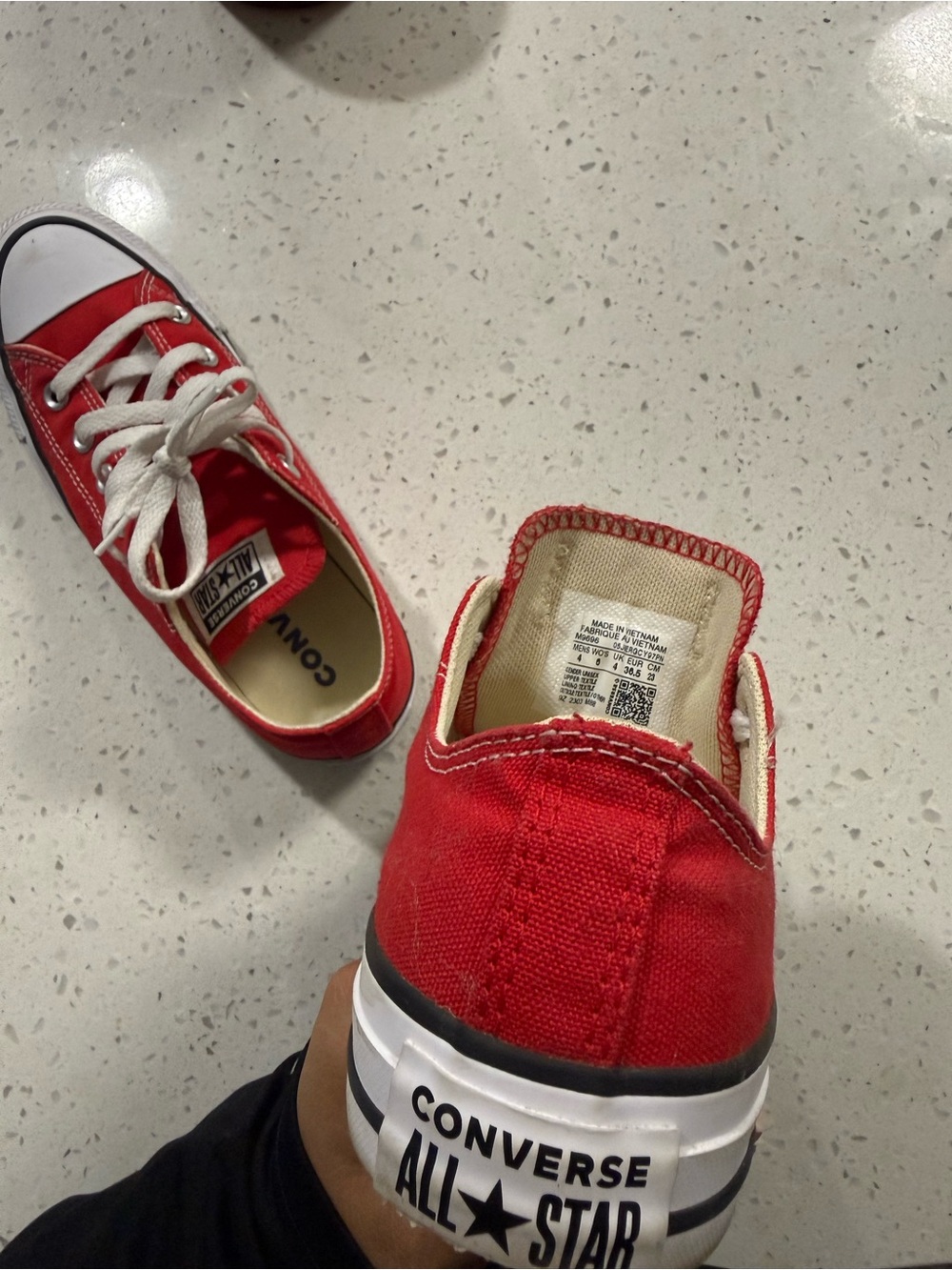 Red Converse - Picture 4 of 4